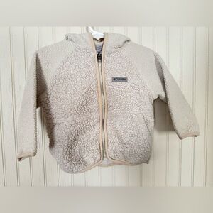 Columbia Kids' Cream Sherpa Fleece Jacket